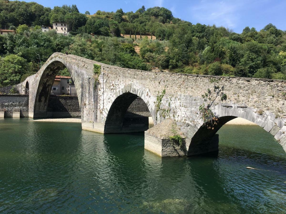 Villa Piscina Con Vista à Bagni di Lucca Extérieur photo
