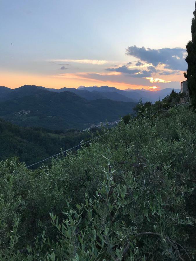 Villa Piscina Con Vista à Bagni di Lucca Extérieur photo
